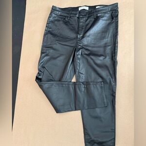 Faux Leather Coated Skinny Jeans by Social Standard by Sanctuary